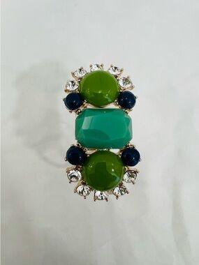 BR Green & Teal Statement Cocktail Bracelet
